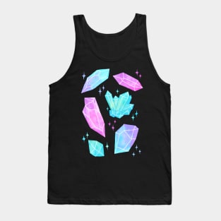 Pastel Watercolor Crystals | Nikury Tank Top